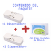 DENTOCARE DISPENSER™ - Higiene precisa, sonrisa impecable - Dispensador de arcos dentales. Oferta 2X1  + Caja 50 recambios.