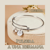 💓 Pulsera “Una hermana es la manera que tiene Dios de asegurarse de que nunca caminemos solos”