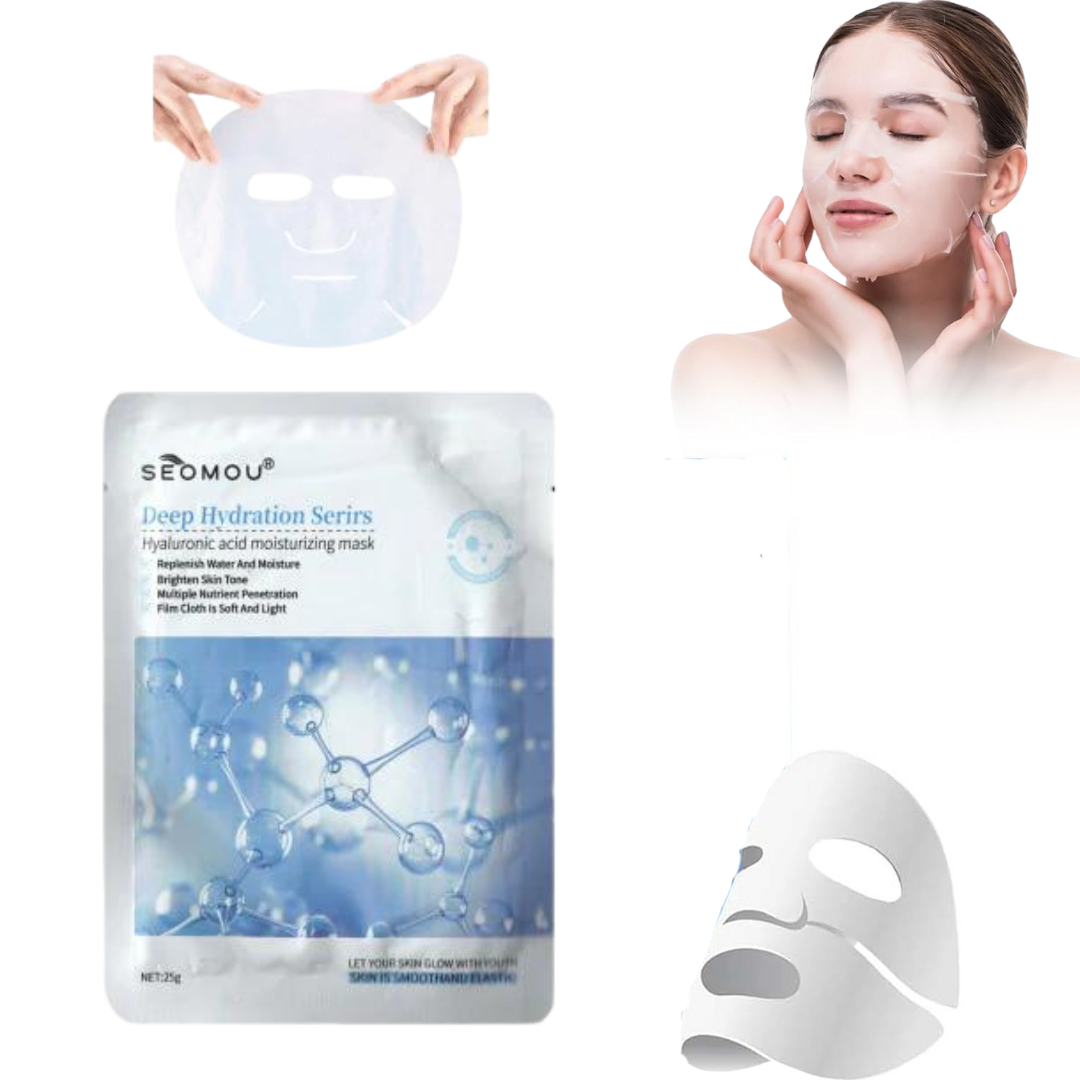 Masajeador facial lifting EMS de REGALO 24 PIEZAS Máscara Facial Hidratante HL